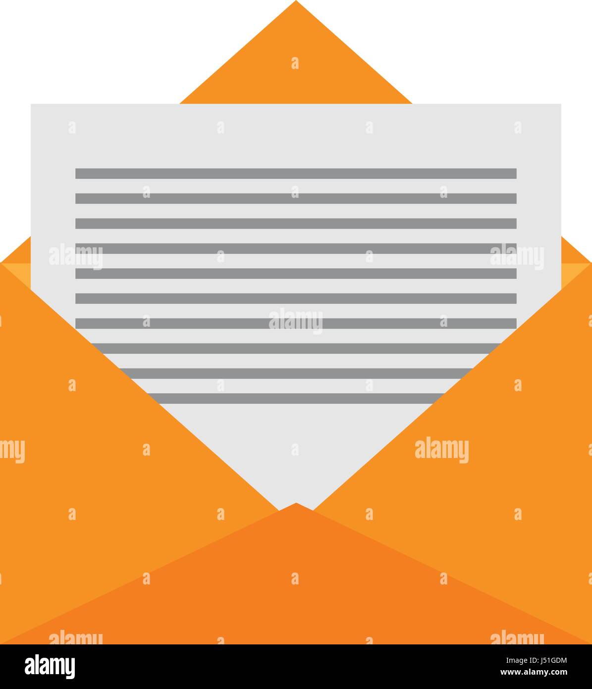message envelope icon image Stock Vector Image & Art - Alamy