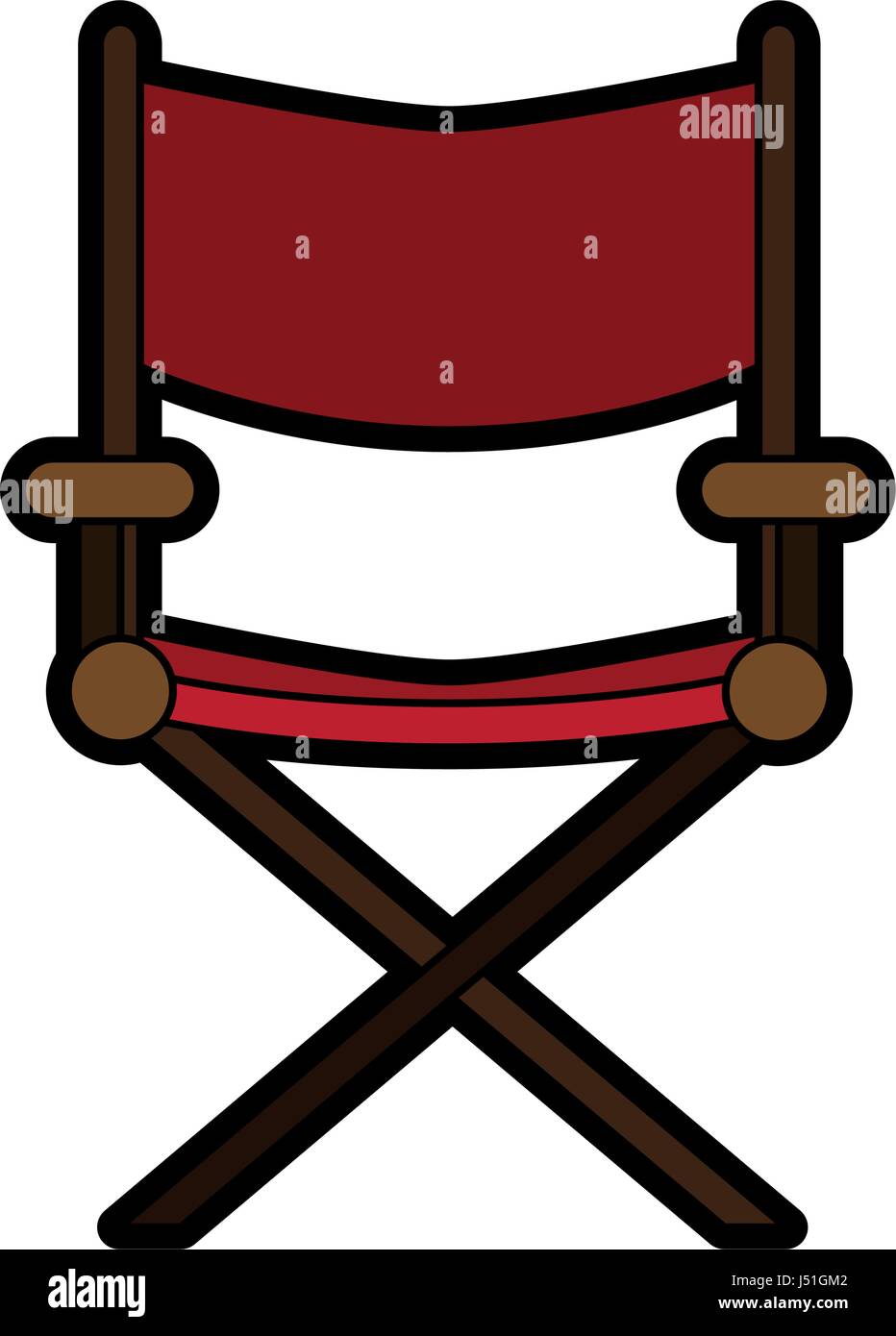 folding chair icon image Stock Vector Image & Art - Alamy