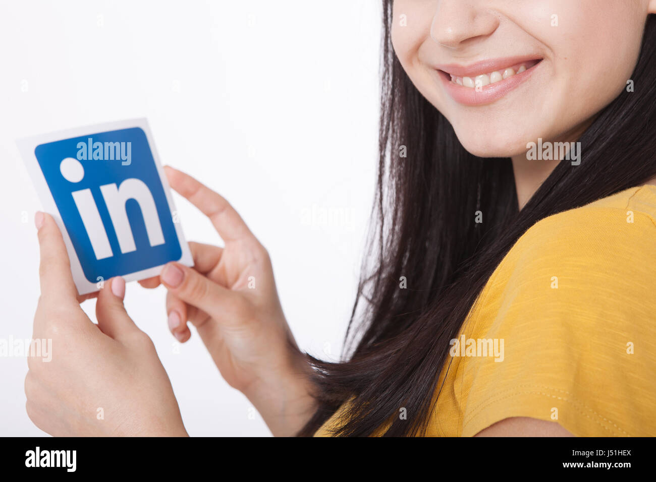 Linkedin icon hi-res stock photography and images - Alamy