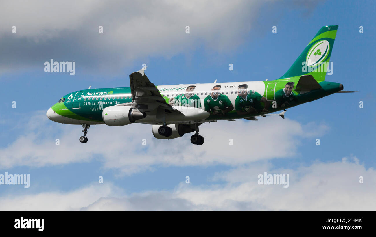 Aer Lingus Irish Rugby Stock Photo