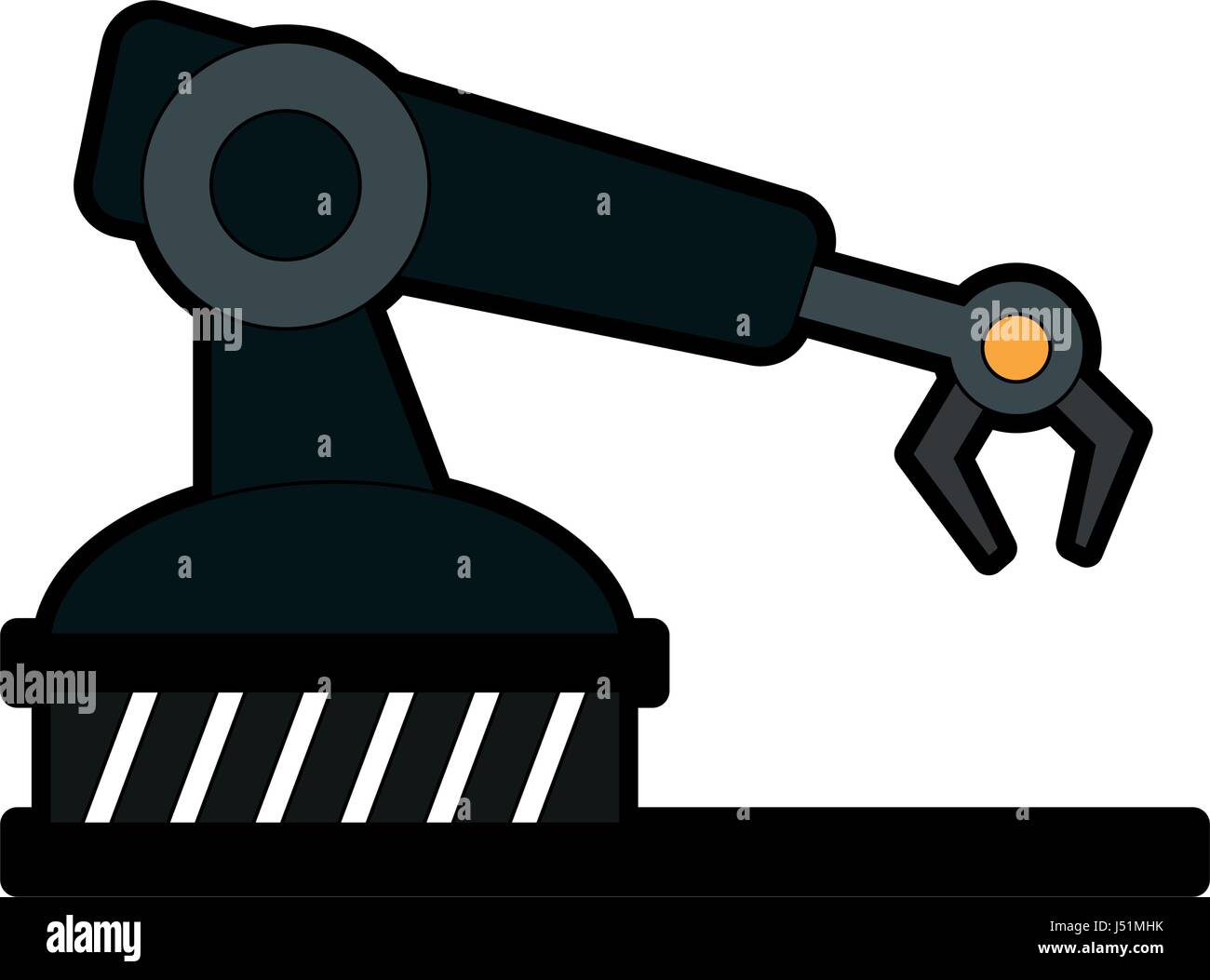 assembly line industrial machine icon image Stock Vector Image & Art ...