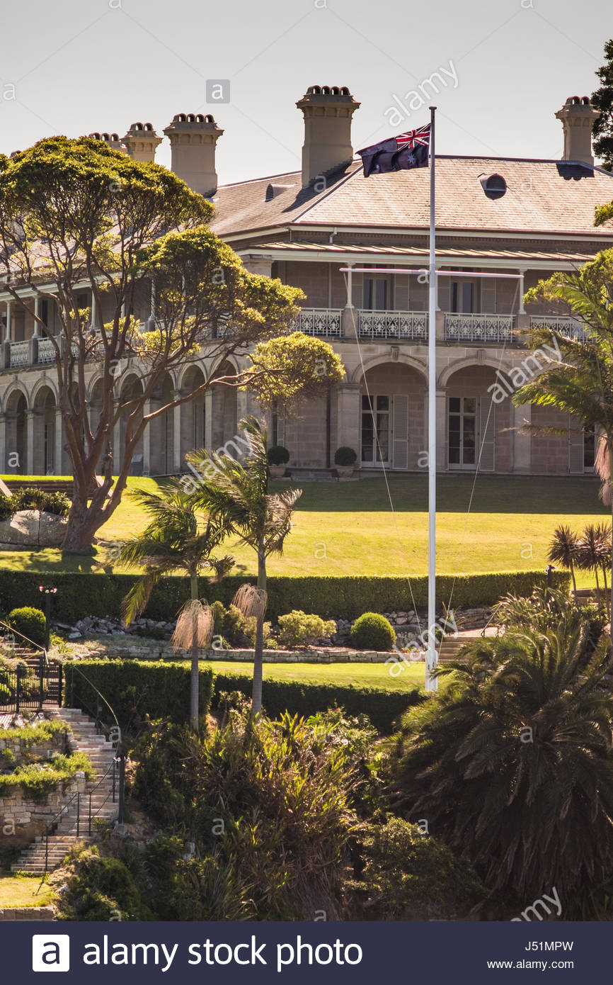 Admiralty House Sydney High Resolution Stock Photography and Images Alamy