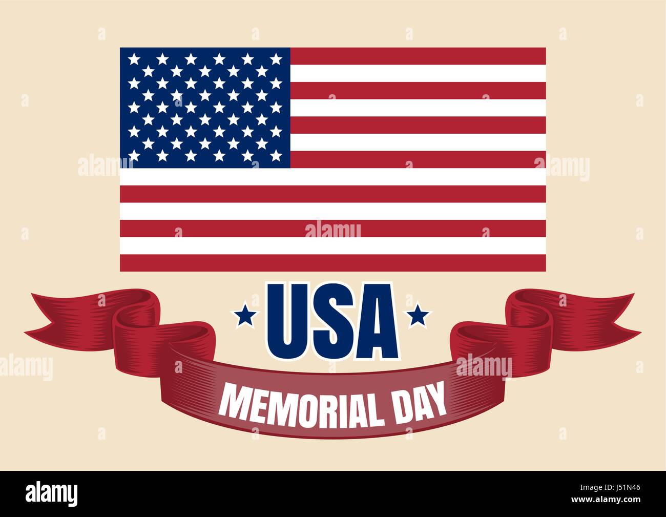 Happy Memorial Day Concept Made From American Flag On White Stone Background.  Stock Photo, Picture and Royalty Free Image. Image 187402831.