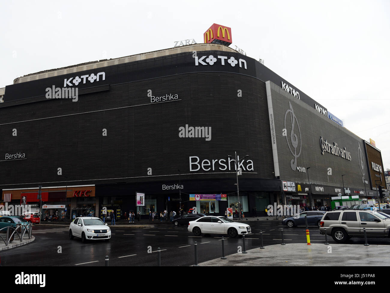 Bershka shopping center in Bucharest, Romania Stock Photo - Alamy