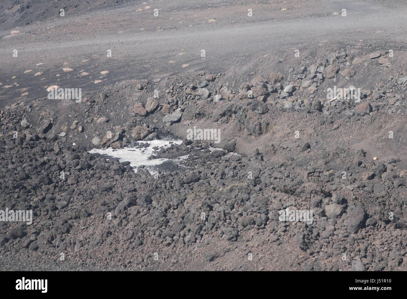 Volcano mount Etna is an active stratovolcano on the east coast of ...