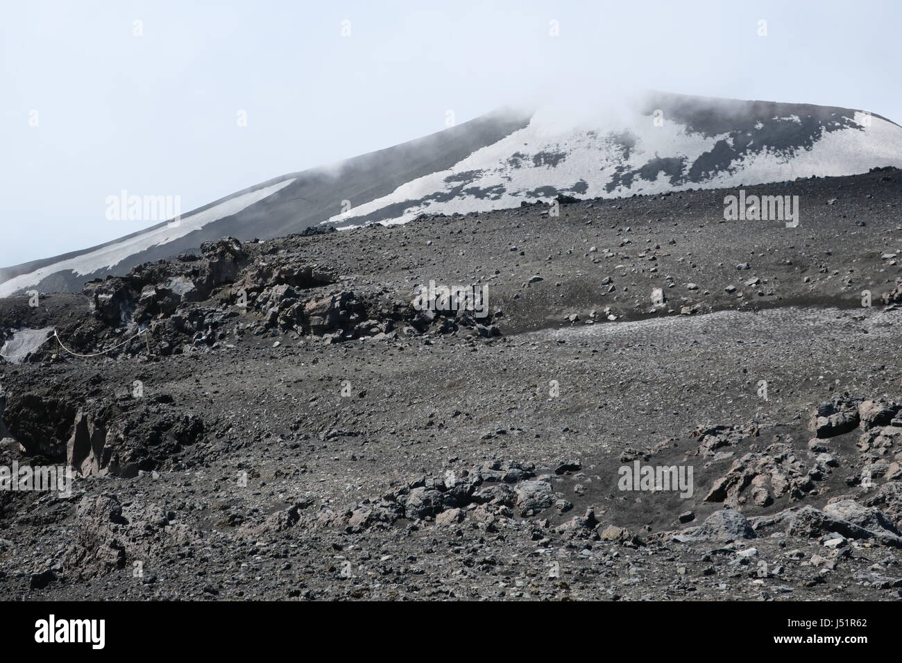 Etna in Sicily island is the tallest active volcano in Europe. Fertile