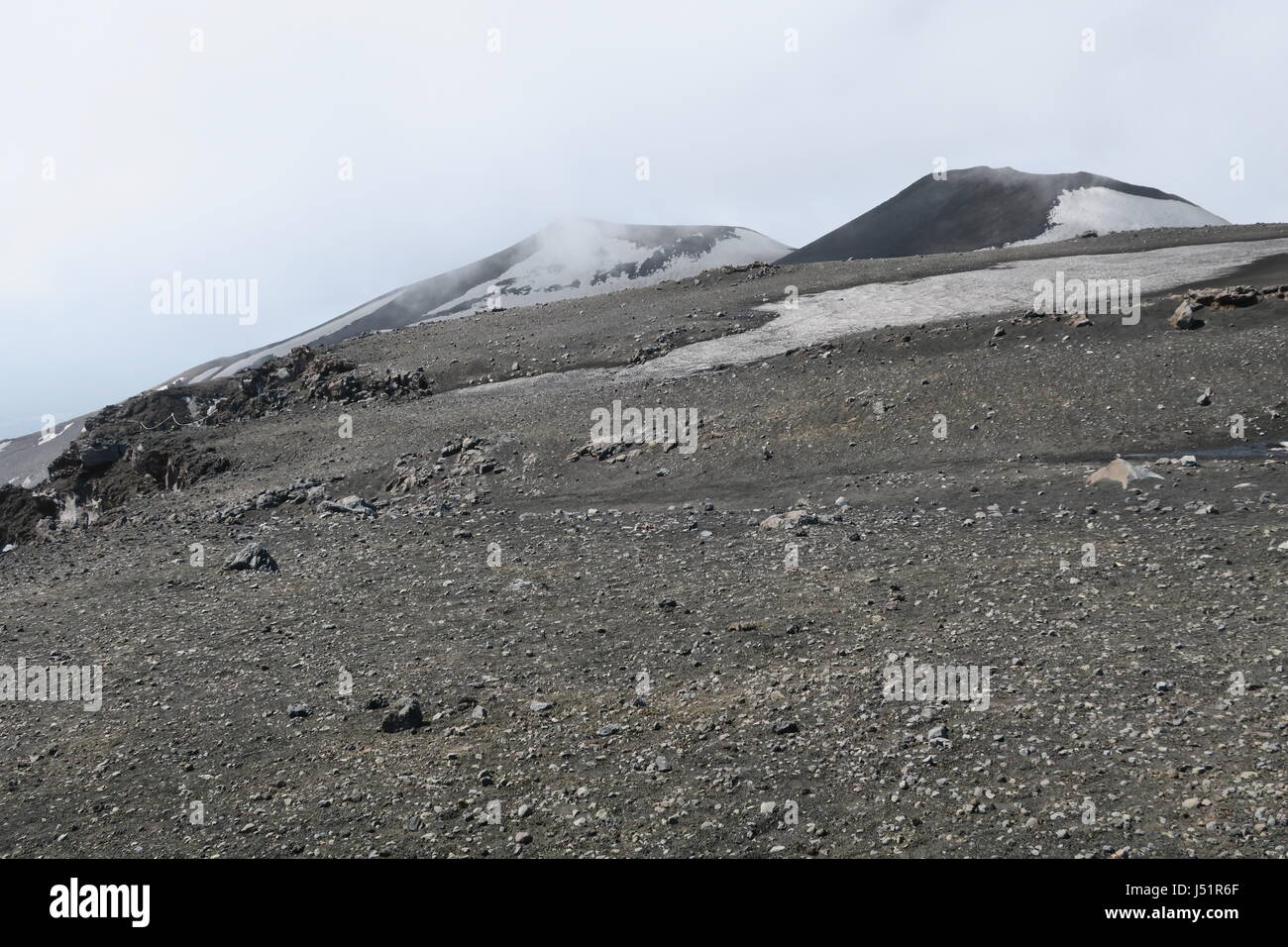 Etna in Sicily island is the tallest active volcano in Europe. Fertile