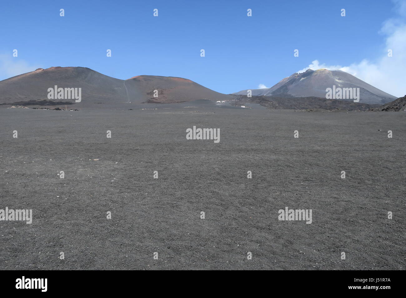 Etna in Sicily island is the tallest active volcano in Europe. Fertile