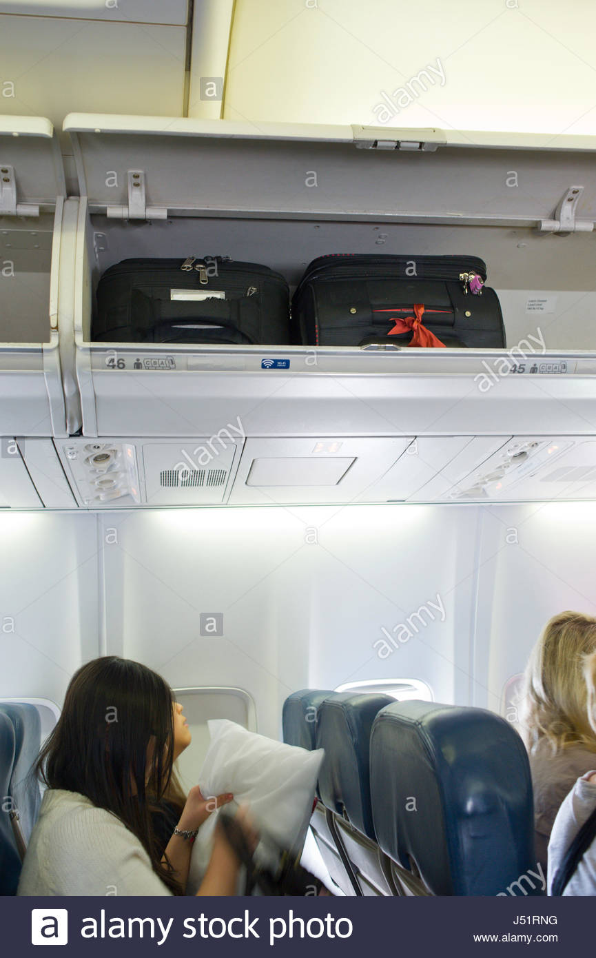 luggage bins