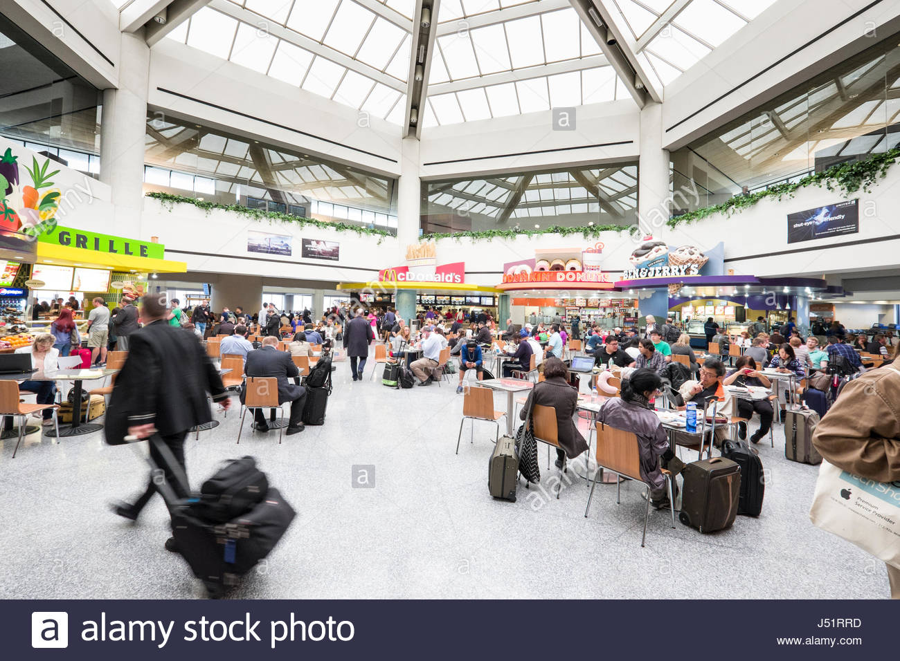 Newark Airport Terminal C Food Court
