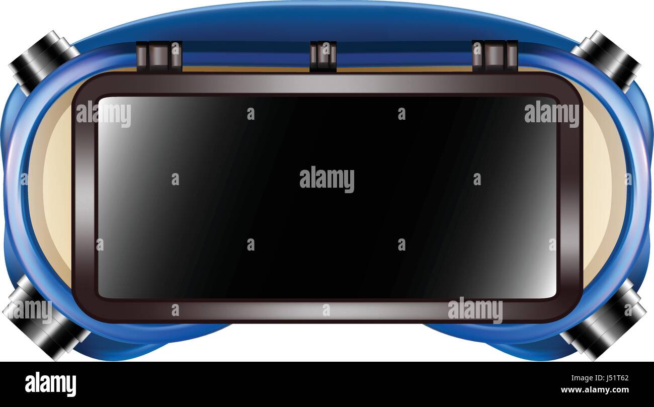 Welder safety glasses isolated on white Stock Vector Image & Art - Alamy
