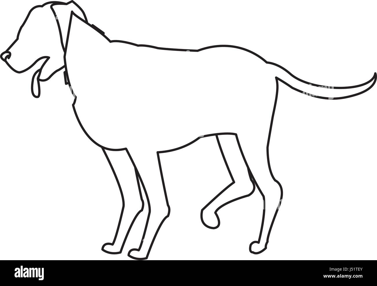 Featured image of post Outline Cartoon Dog Sitting You can edit any of drawings via our online image editor before downloading