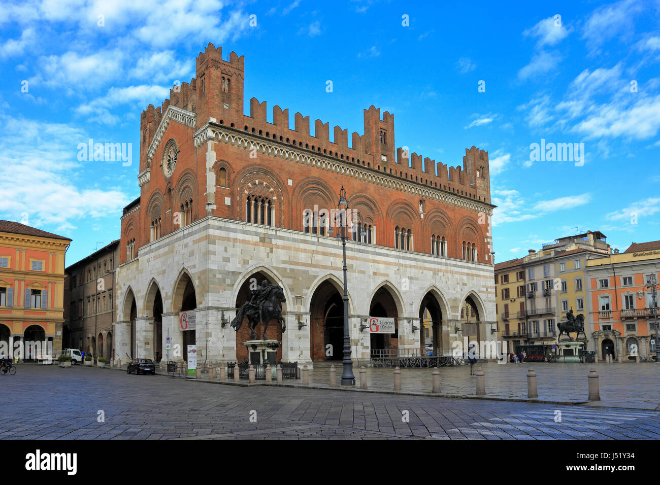 Palazzo Del Comune Also Called Palazzo Gotico In Piazza Cavalli 