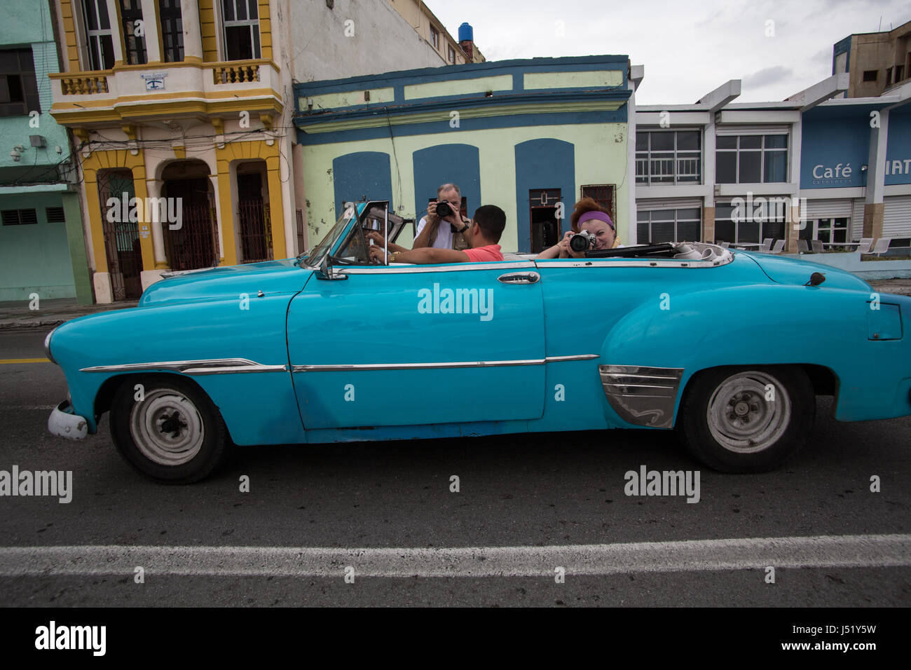 Classic american car in Havana Cuba Stock Photo Alamy