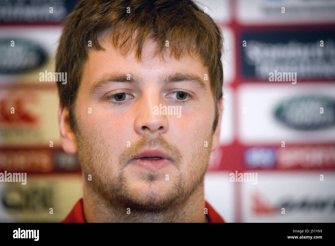 British and Irish Lions Iain Henderson during a Press Conference at the ...