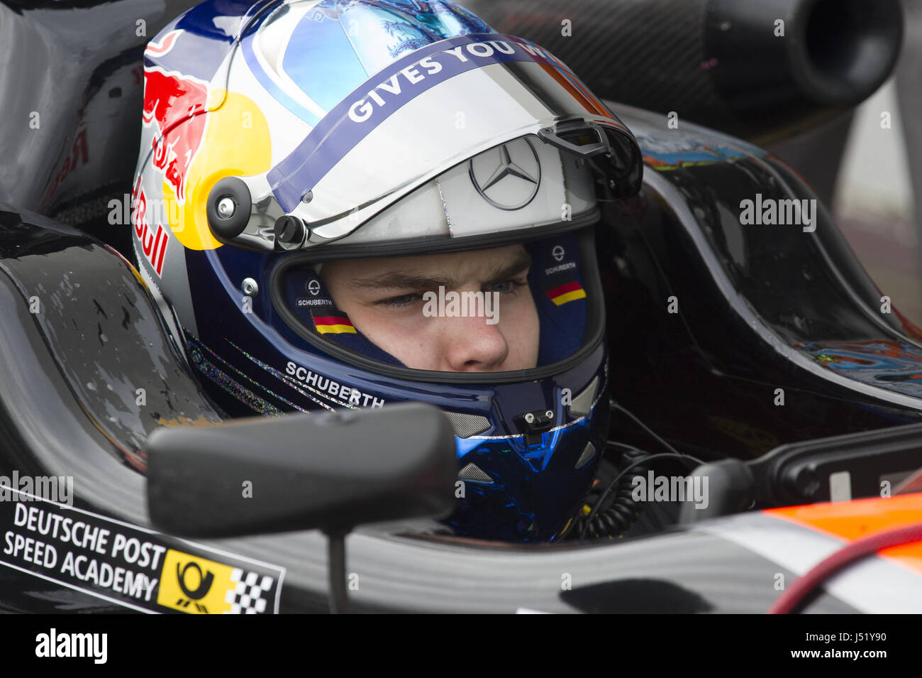 Formula 3 F3 Racing Featuring David Beckmann Where Towcester Stock Photo Alamy