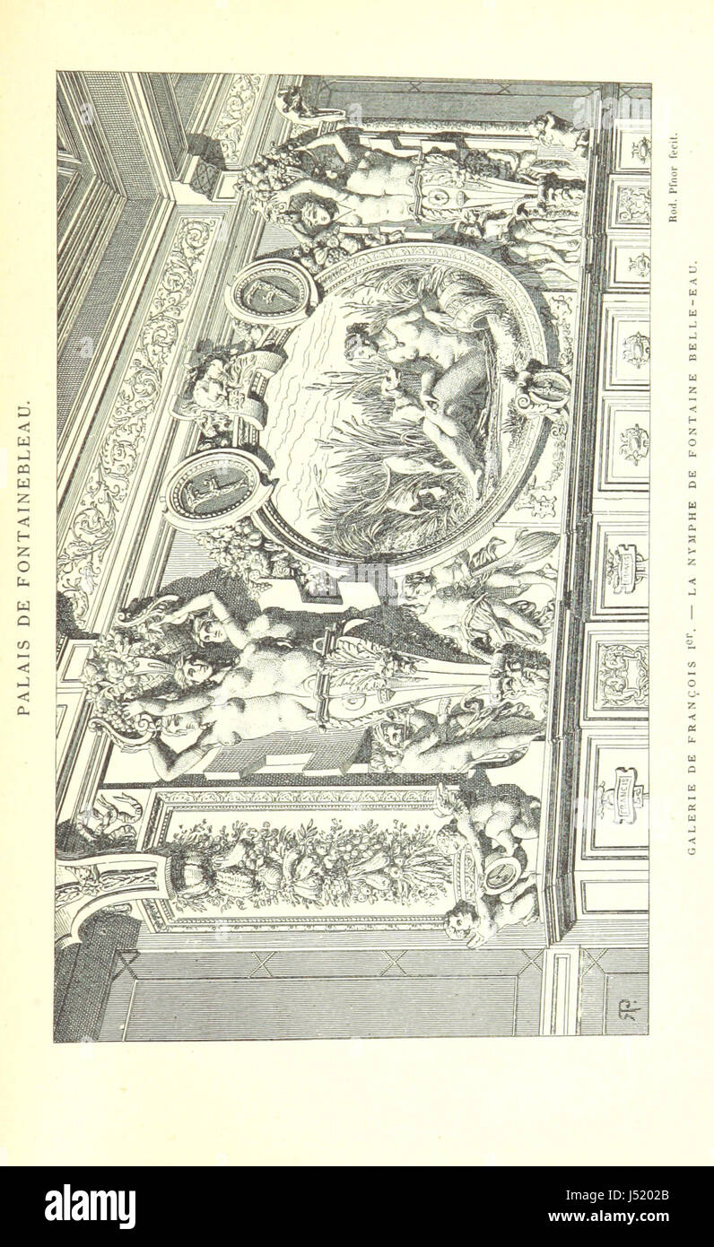 Palais de Fontainebleau Carte Postale Ancienne Porte de la chapelle