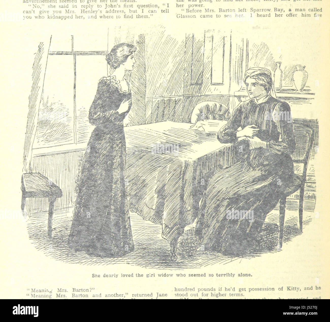 This image is from page 198 of a publication titled 'Thrilling Life Stories for the Masses,' which likely contains stories of adventure, personal achievements, and notable historical figures. Stock Photo