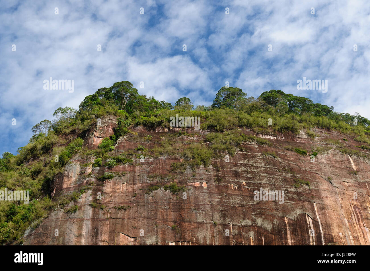 Harau valley Indonesia countryside on the West Sumatra island near