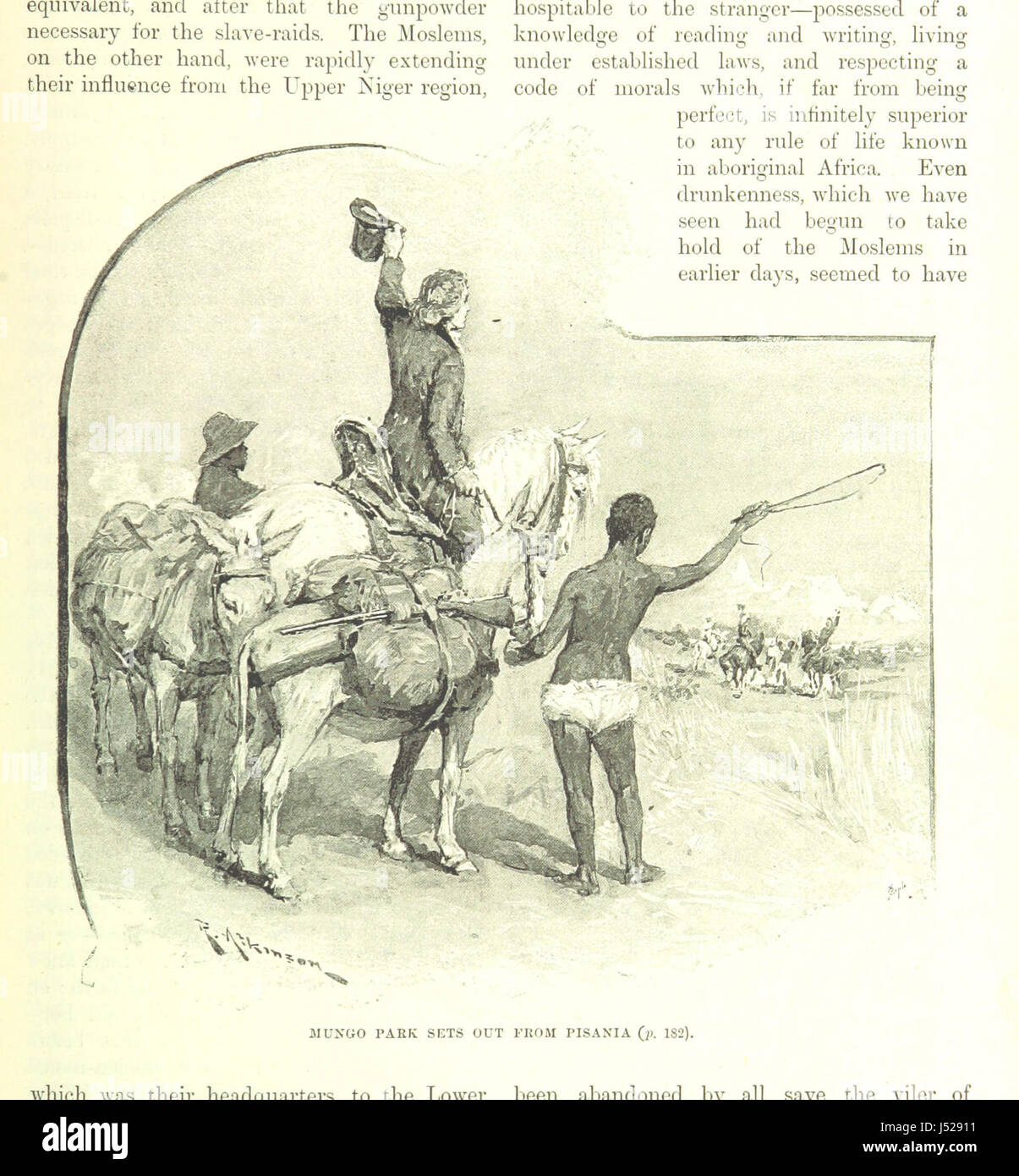 The Story of Africa and its Explorers. [With plates and maps.] Stock ...