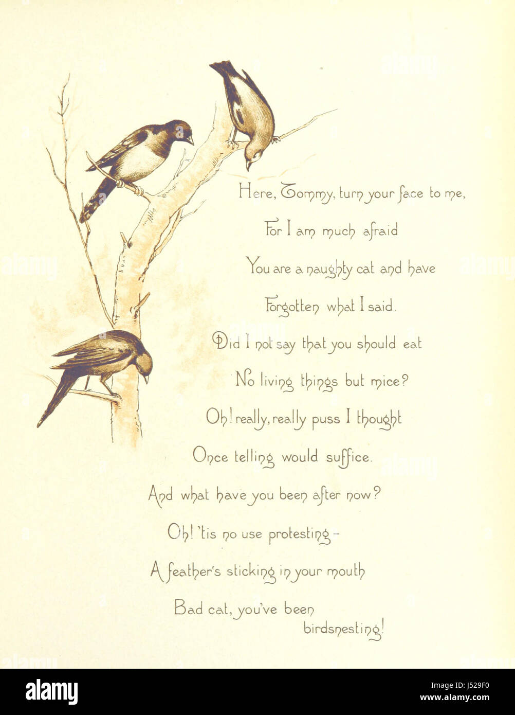 The image from 'Fancies Free,' a collection of verses with colored ...