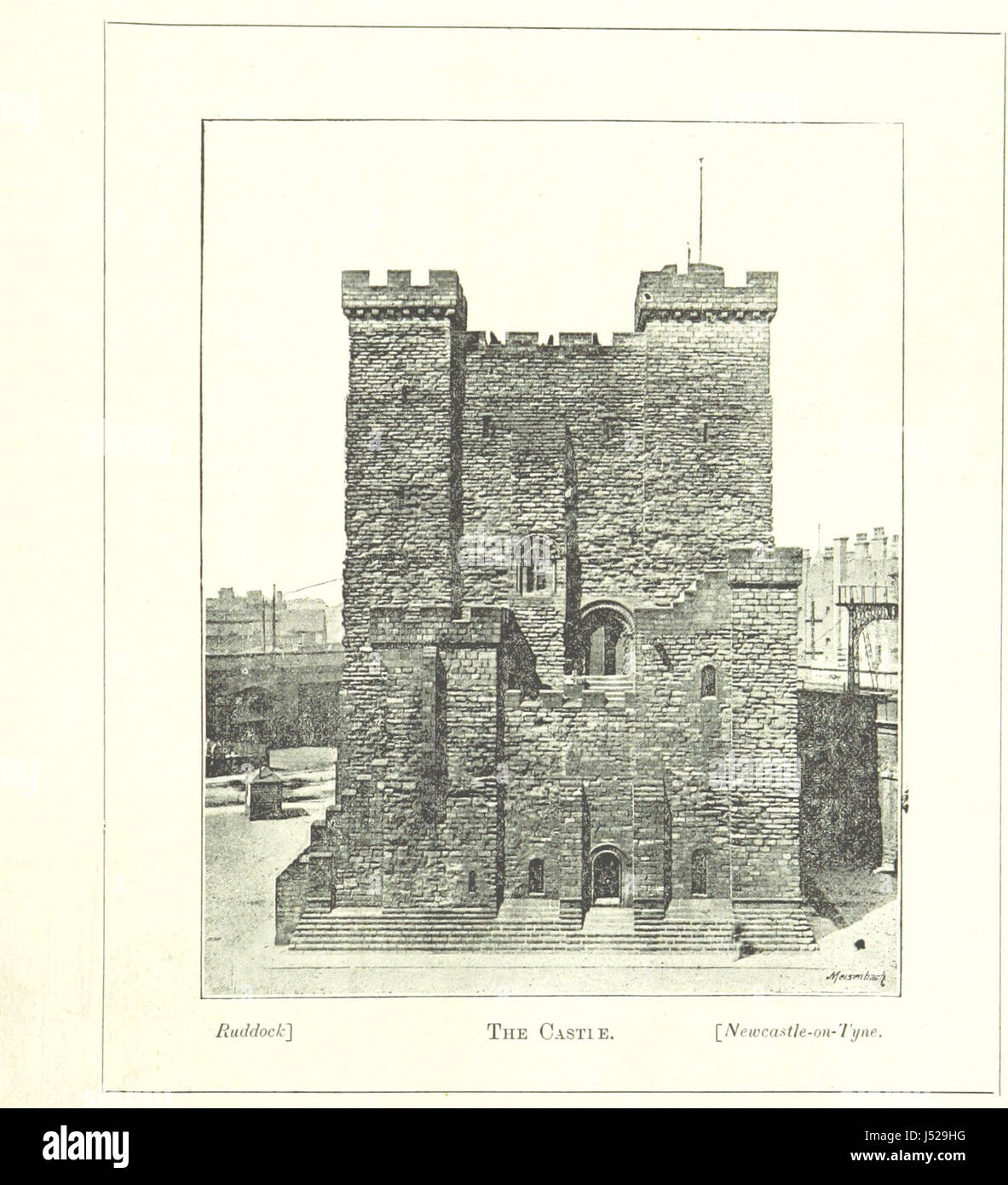 Image taken from page 21 of 'Newcastle. Illustrated' Stock Photo