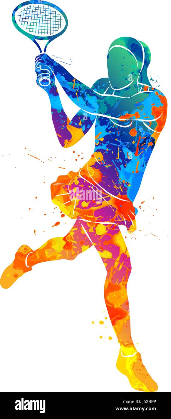 Tennis art hi-res stock photography and images - Alamy