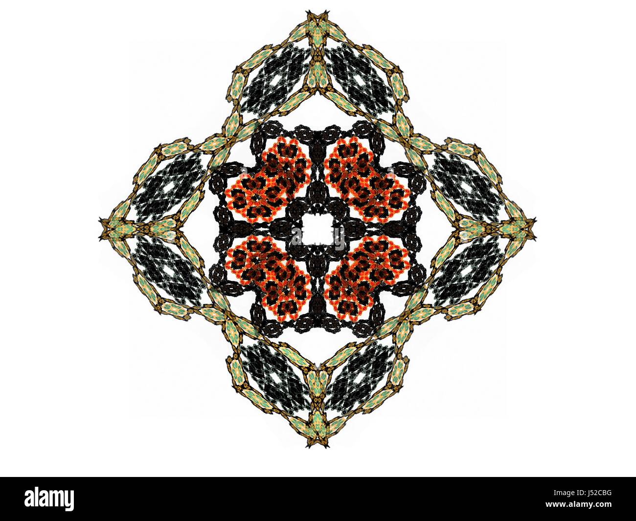 Abstract fractal pattern Stock Photo - Alamy