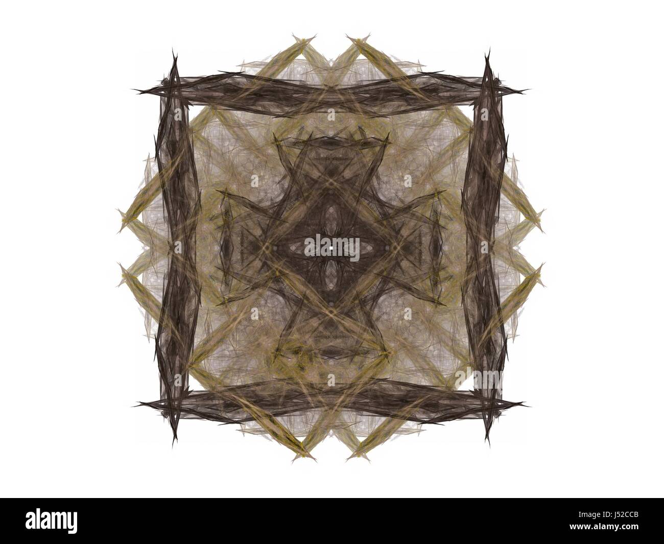 Abstract fractal pattern Stock Photo - Alamy