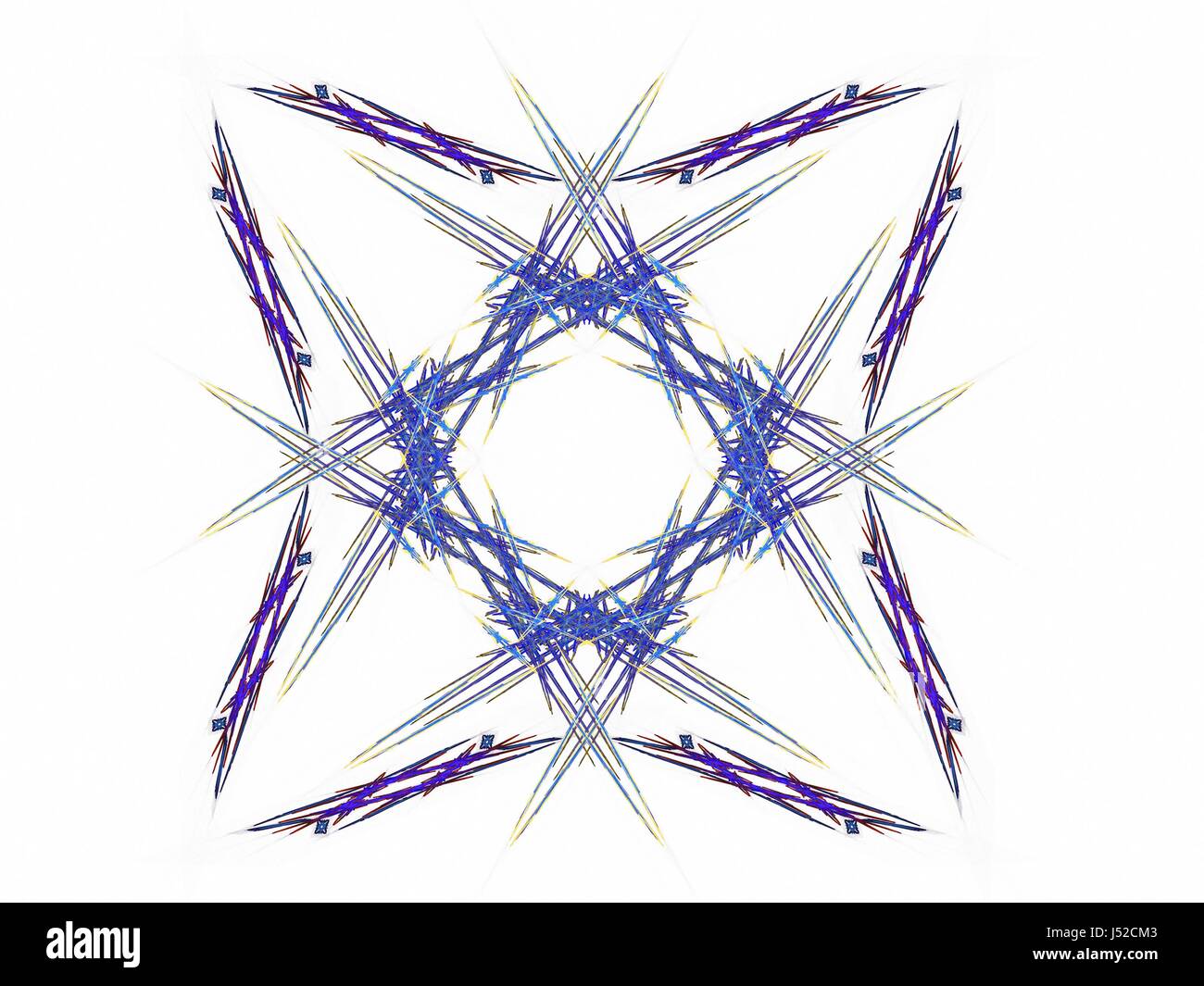 Abstract fractal pattern Stock Photo - Alamy