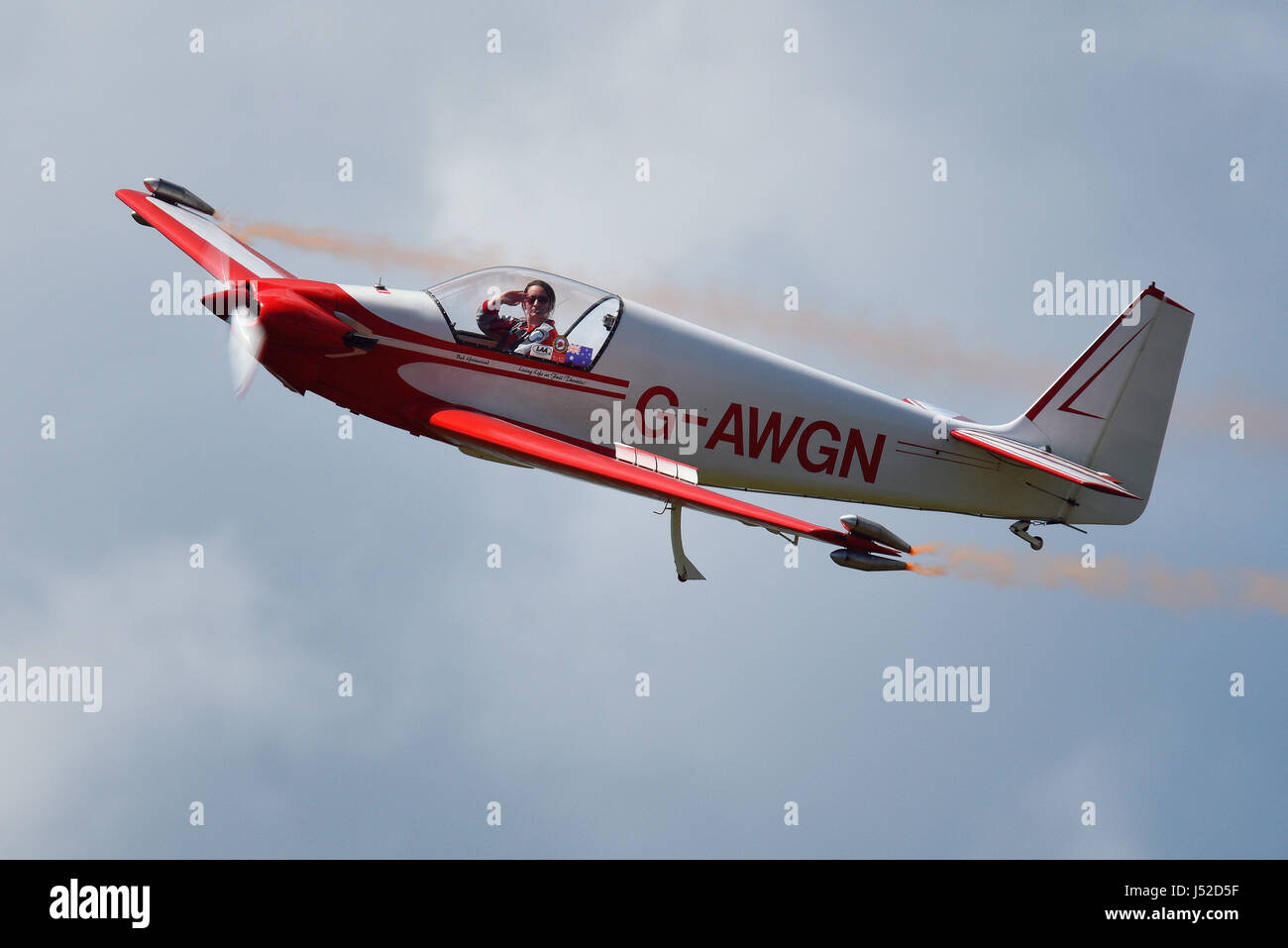 Fournier rf4d motor glider g awgn hires stock photography and images