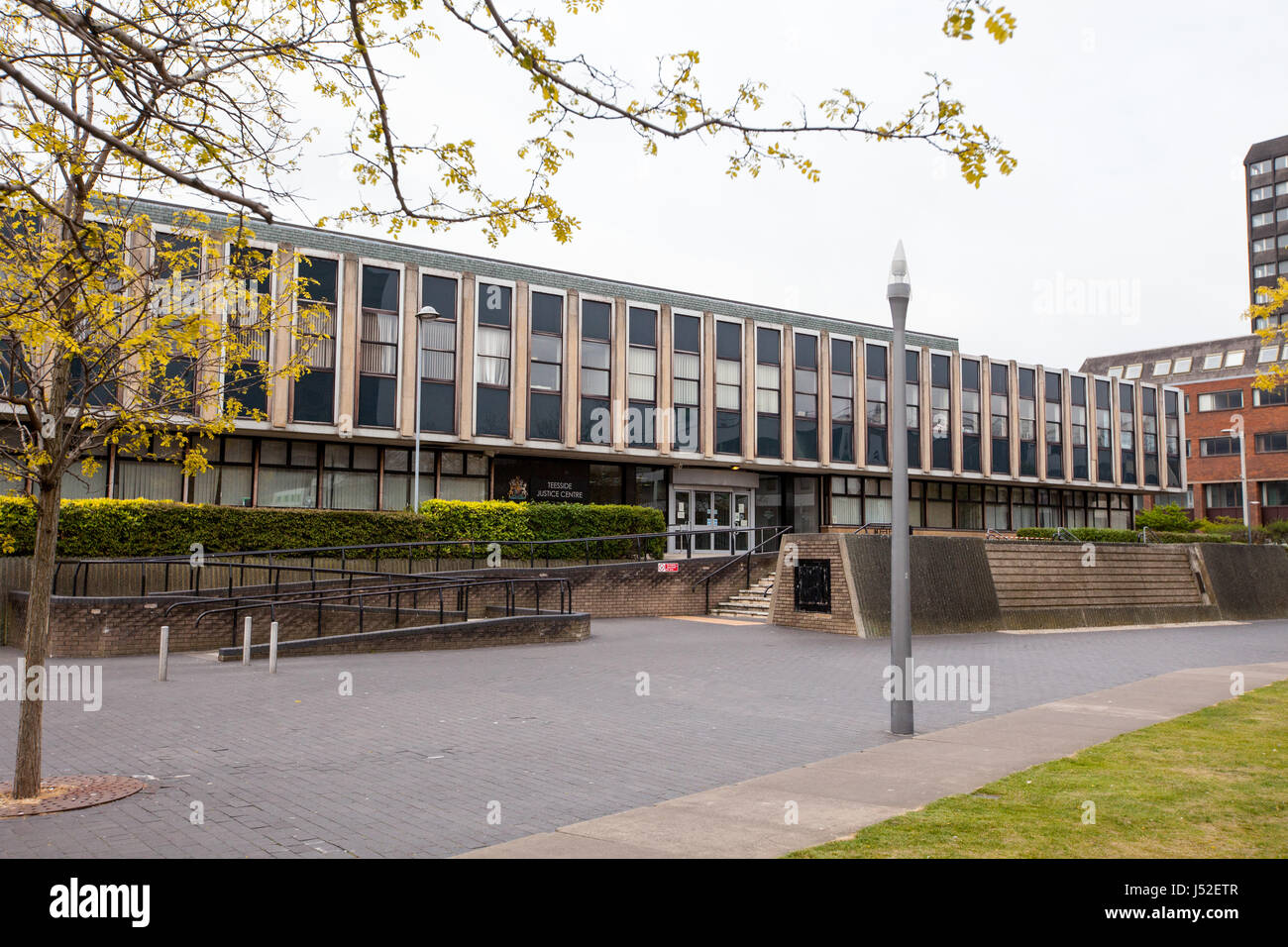 Teesside Magistrates Court and Coroners Court in Middlesbrough Stock