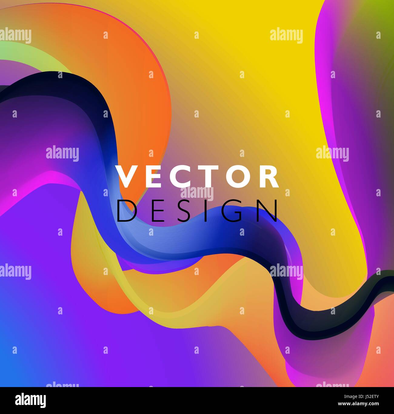 Abstract smooth wave motion illustration Stock Vector Image & Art Alamy