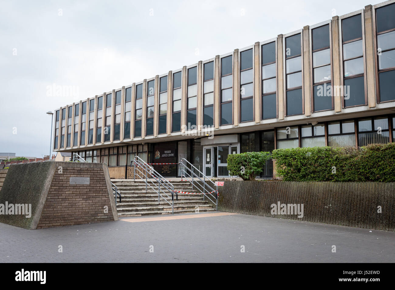 Teesside Magistrates Court and Coroners Court in Middlesbrough Stock