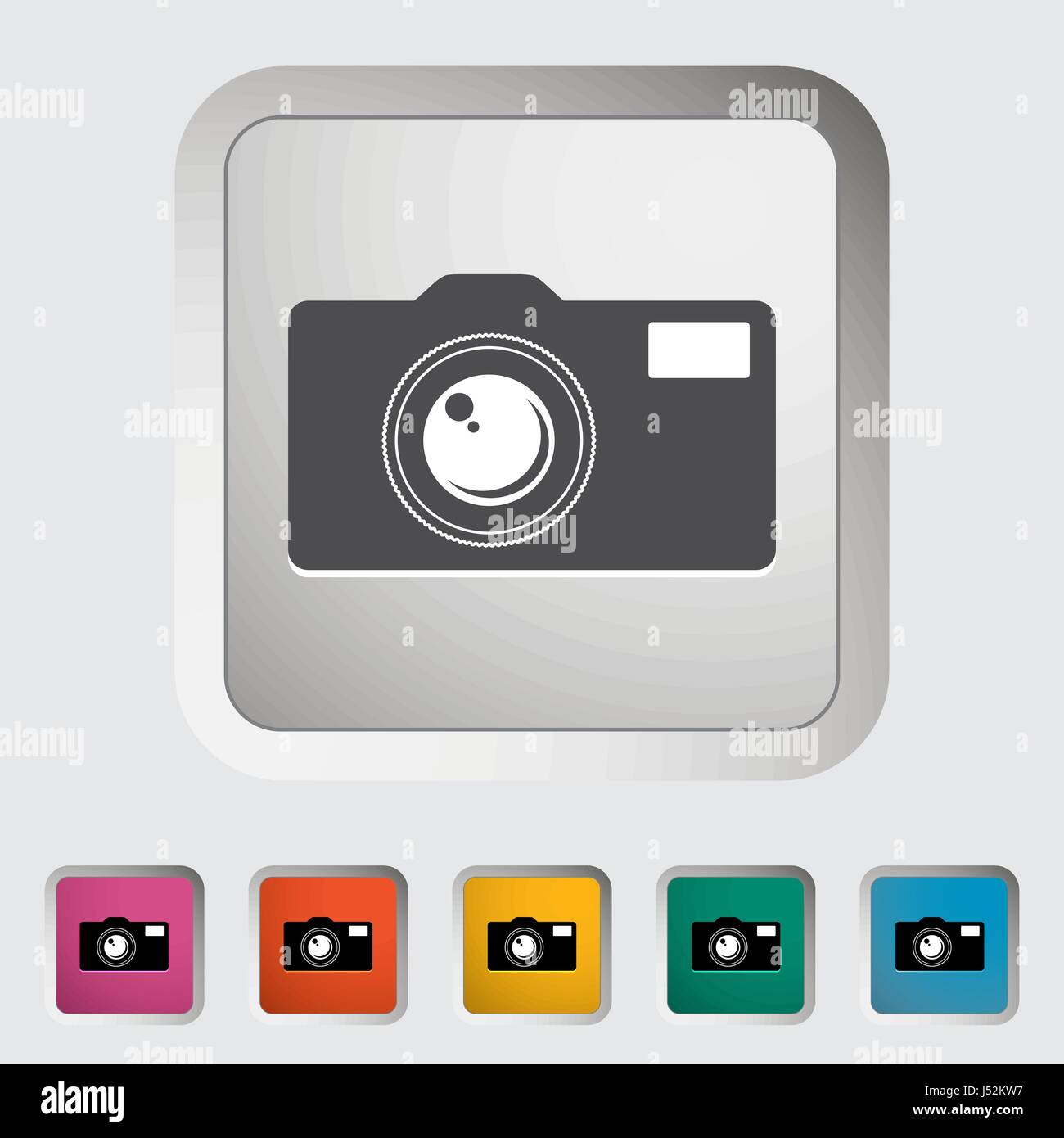 Icon vintage camera. Vector illustration Stock Vector Image & Art - Alamy