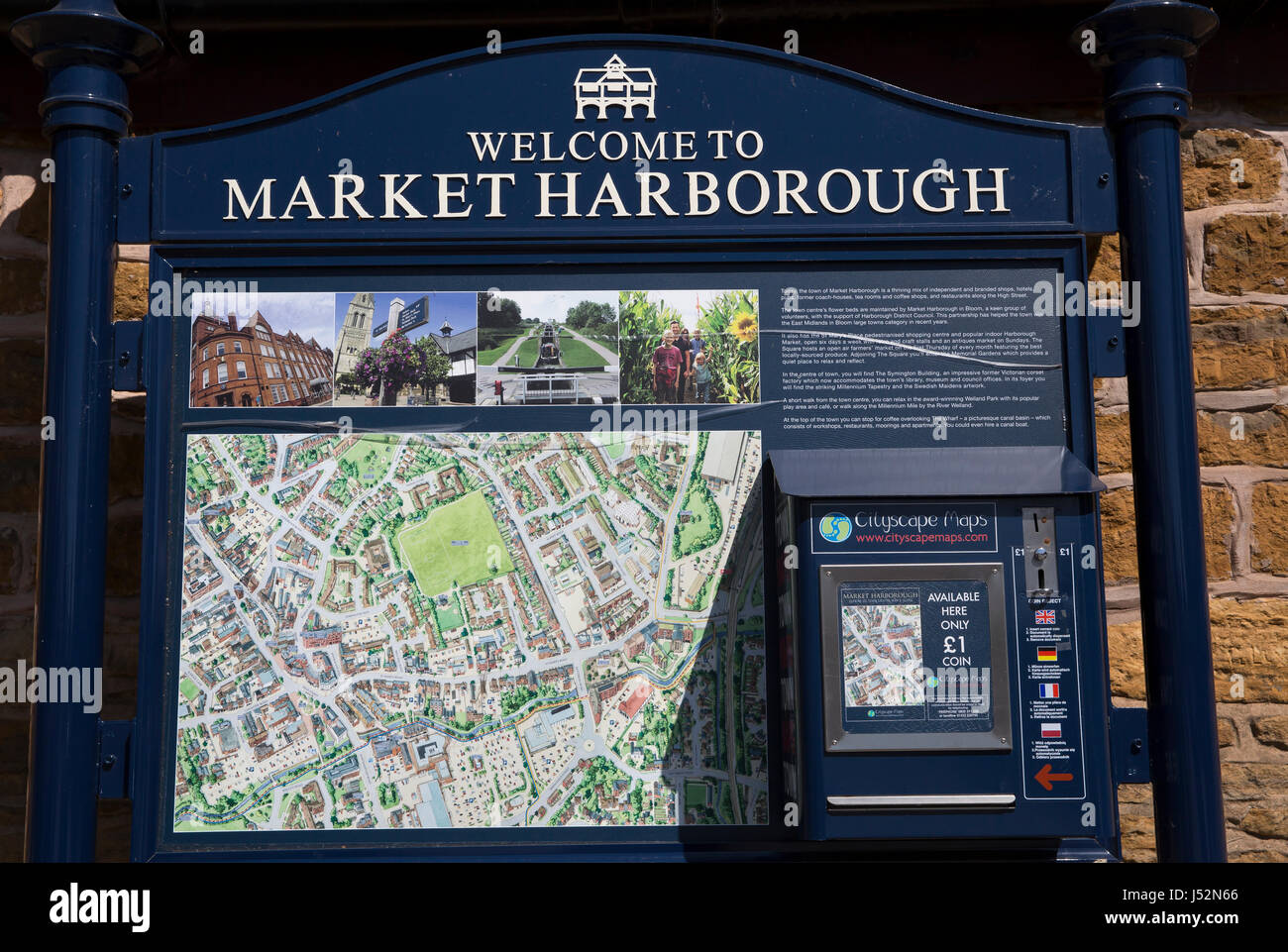 Market Harborough Canal Map