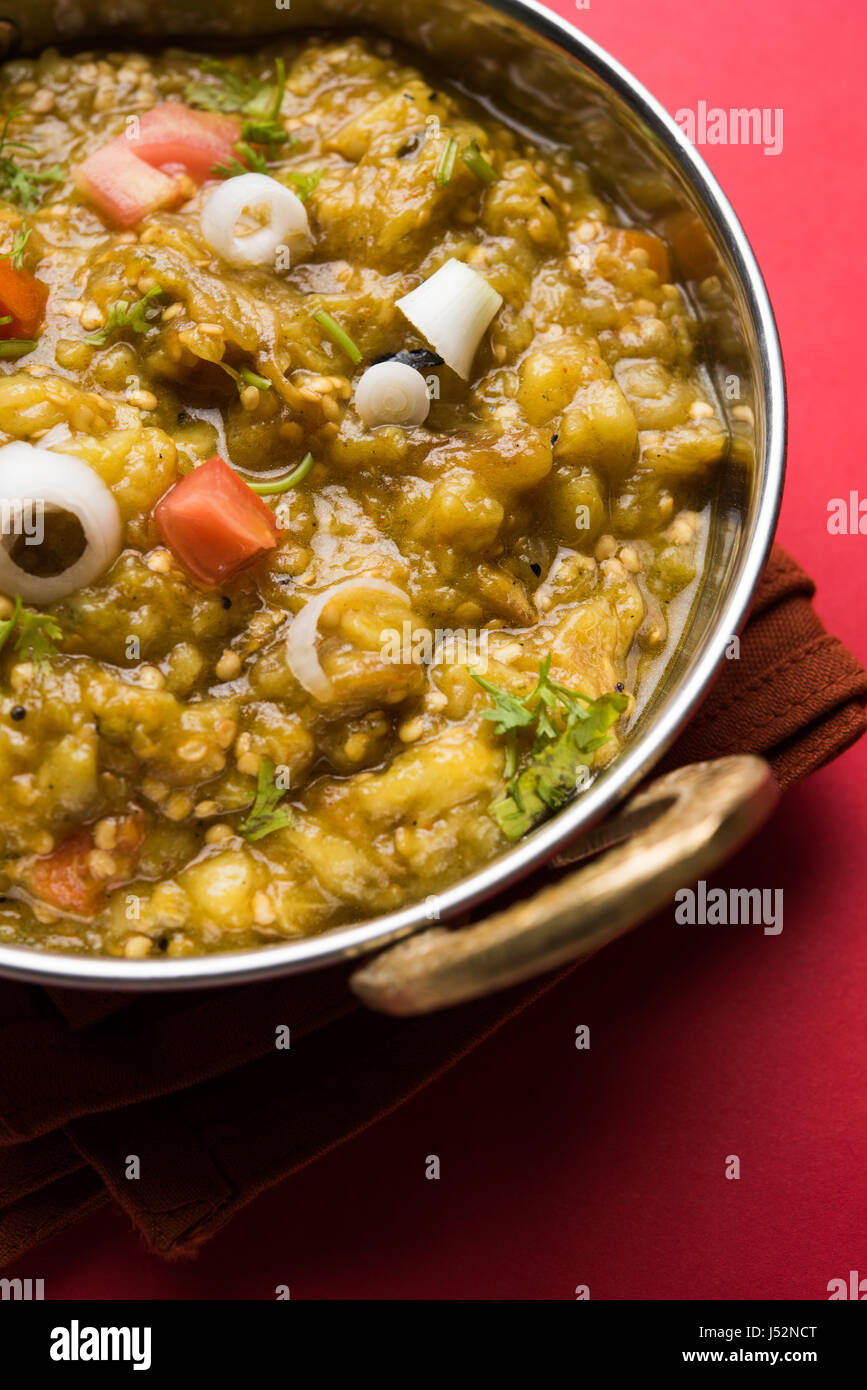 Baingan ka bharta hires stock photography and images Alamy