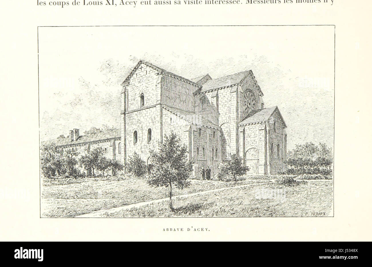 La Illustrations par Eugène Sadoux Stock Photo Alamy