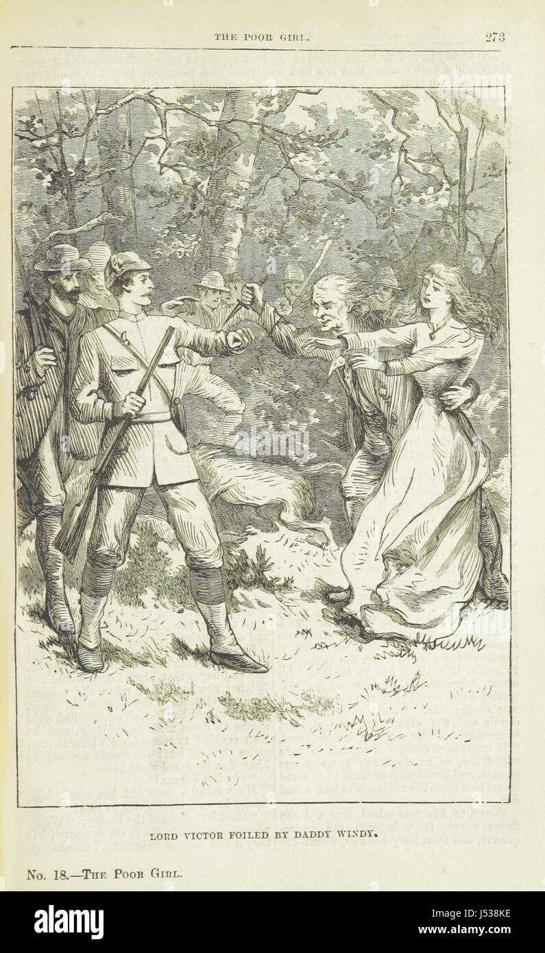 Image taken from page 285 of 'The Poor Girl. [A novel.]' Stock Photo ...