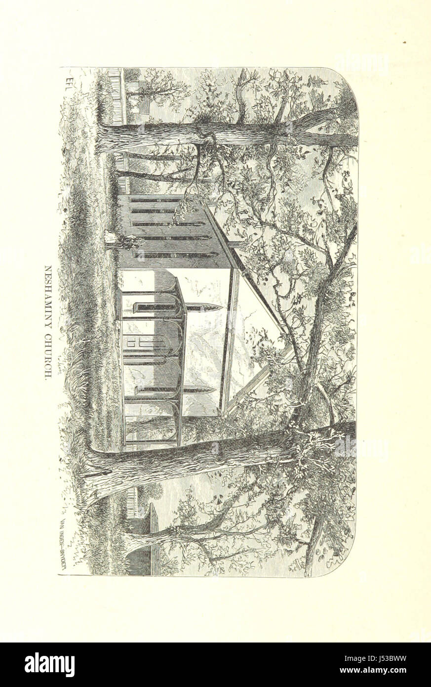 The York Road [Pennsylvania] old and new. Illustrated Stock Photo Alamy