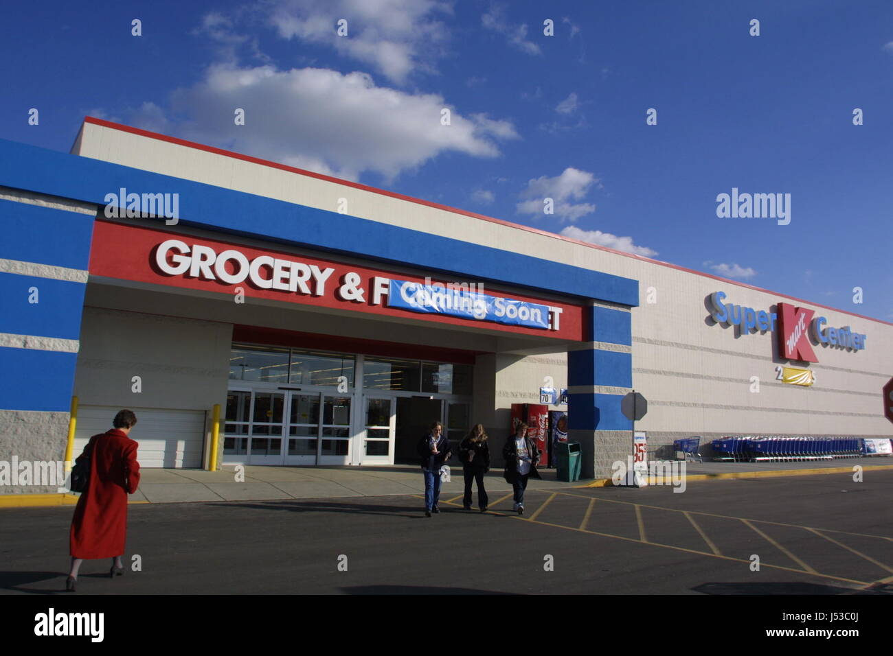 A grocery store remains to be opened at a newly opened Big K (K Mart