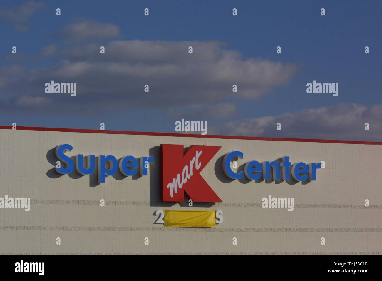 at a newly opened Big K (K Mart) discount store in on Indiana 31 in south Indianapolis, Indiana