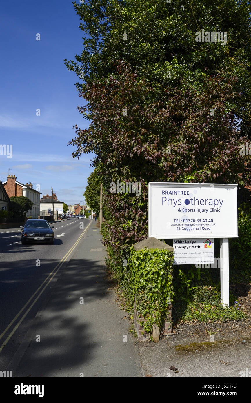 Braintree Physiotherapy & Sports Injury Clinic, Coggeshall Road