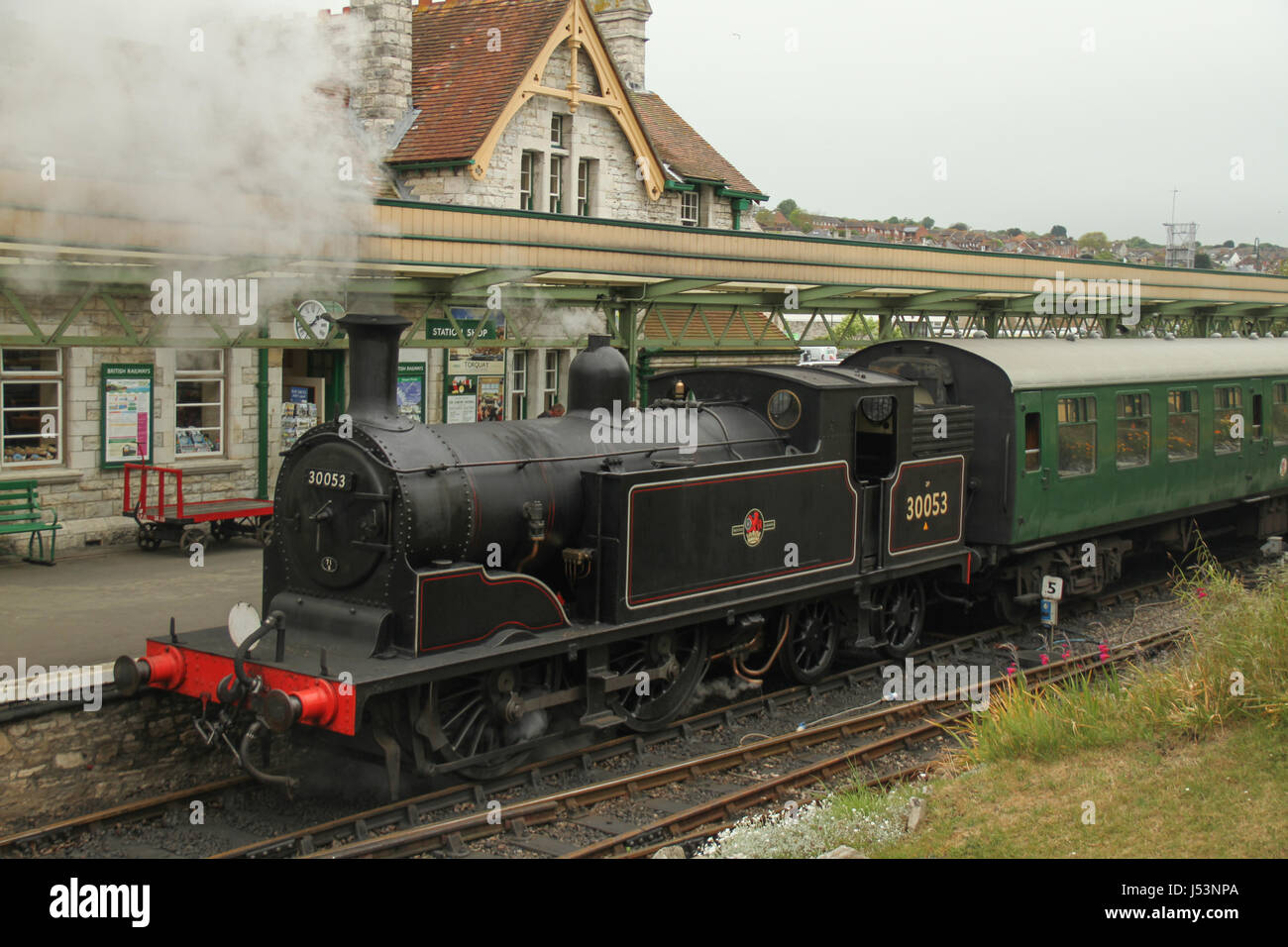 Lswr m7 class steam locomotive hi-res stock photography and images - Alamy