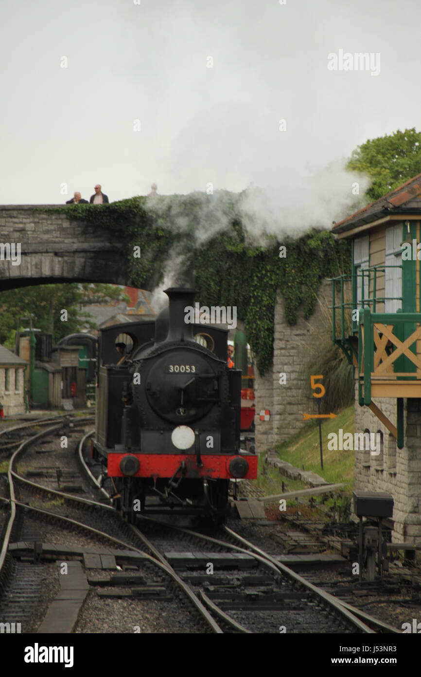 Lswr m7 class steam locomotive hi-res stock photography and images - Alamy