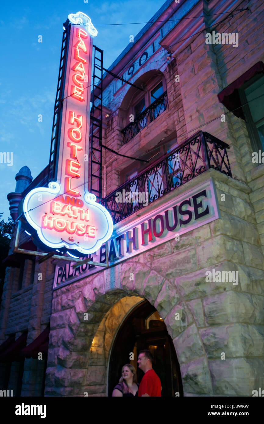 Eureka Springs Arkansas,Ozark Mountains,Palace Hotel and Bath house