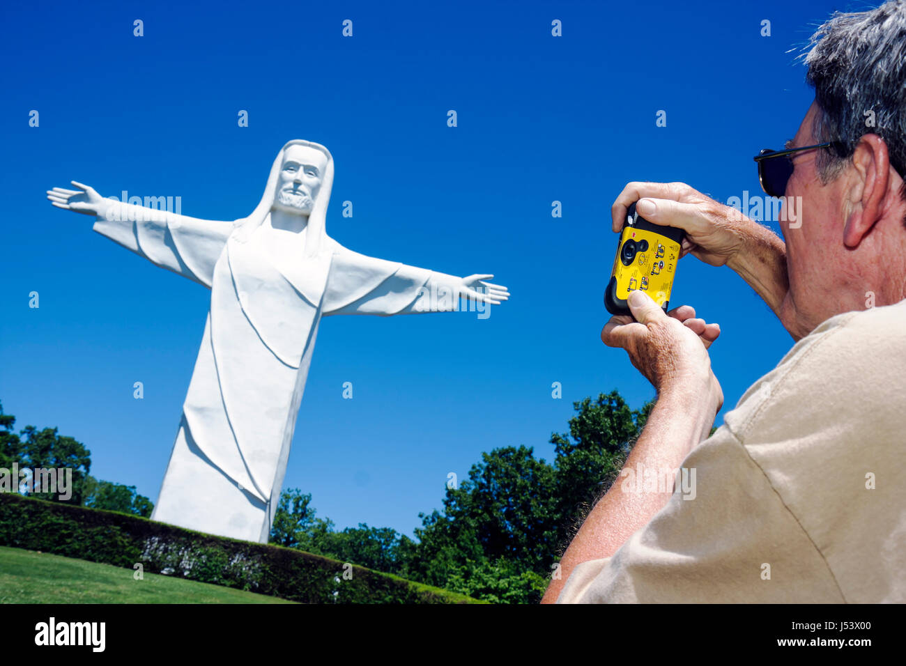Christ of the ozarks hires stock photography and images Alamy