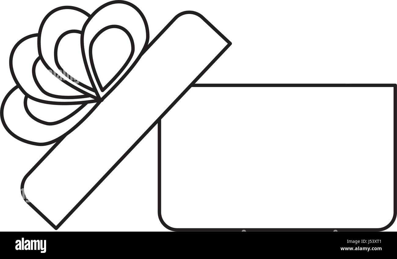 gift box ribbon Stock Vector Image & Art - Alamy