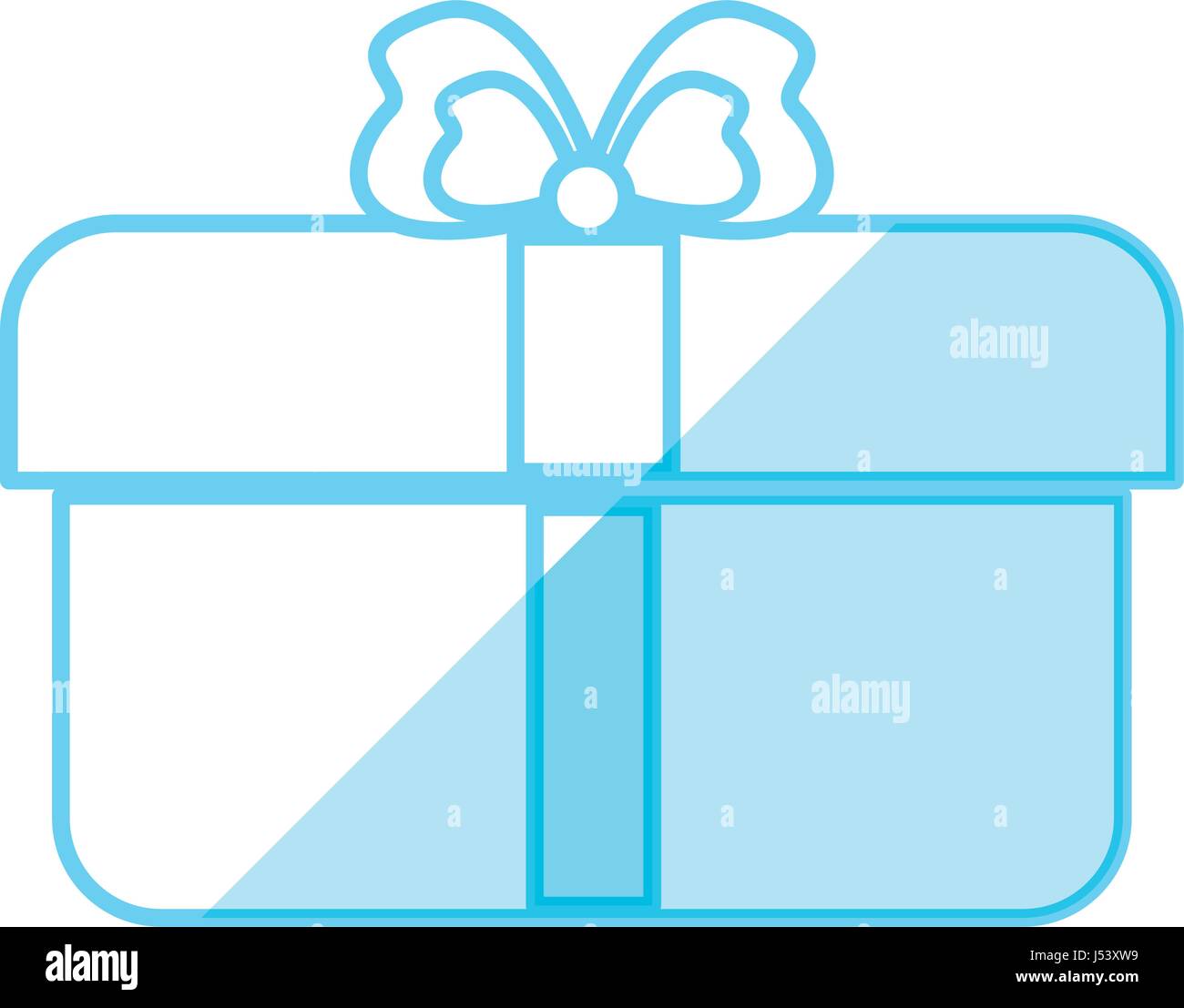 gift box ribbon Stock Vector Image & Art - Alamy