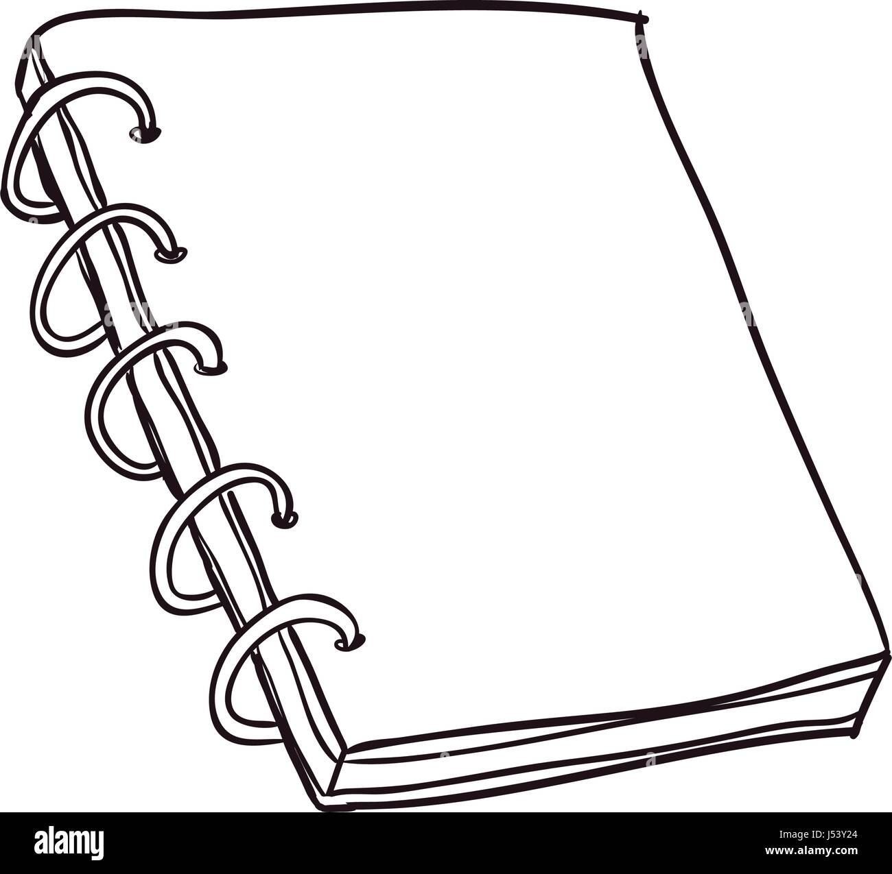 notebook doodle cartoon Stock Vector Image & Art - Alamy